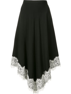 юбка с кружевным подолом Derek Lam