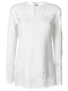топ с кружевной отделкой Ermanno Scervino
