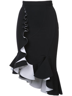 юбка с оборками Givenchy