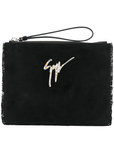 Margery fringed clutch Giuseppe Zanotti Design
