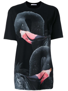 футболка с принтом фламинго Givenchy