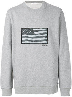 толстовка с американским флагом Givenchy