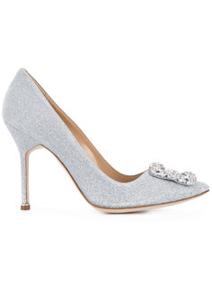 glittered Hangisi pumps Manolo Blahnik