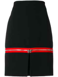 юбка с контрастной вставкой Givenchy