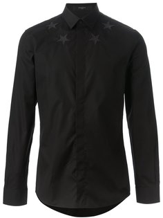 рубашка с заплатками Givenchy