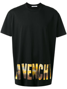 футболка с принтом-логотипом кроя Columbian-fit Givenchy
