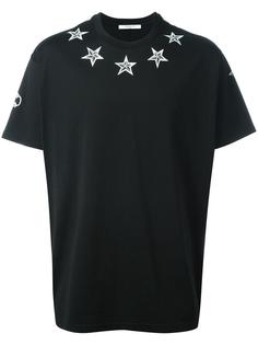 футболка с принтом в виде звезд Givenchy