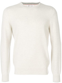 джемпер с круглым вырезом Brunello Cucinelli