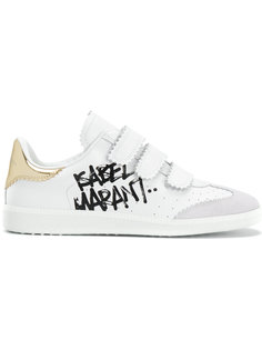 branded strap sneakers Isabel Marant