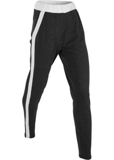 Длинные спортивные брюки (черный) Bonprix