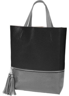 Цветная сумка (черный/серый) Bonprix