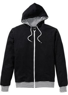 Трикотажная куртка Regular Fit (черный) Bonprix