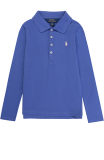 Хлопковое поло с длинными рукавами Polo Ralph Lauren