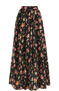 Юбка-макси с цветочным принтом Dolce &amp; Gabbana