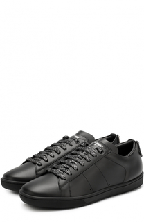 Кожаные кеды Court Classic на шнуровке Saint Laurent