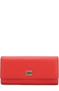 Кожаный кошелек с тиснением Dauphine Dolce &amp; Gabbana