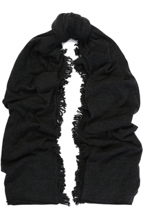 Кашемировый шарф с бахромой FTC