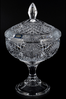 Конфетница на ножке 24 см Crystalite Bohemia