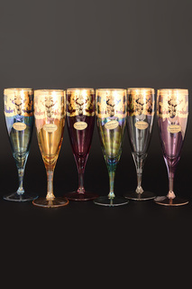 Набор фужеров для шампанского Art Decor