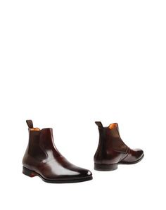 Полусапоги и высокие ботинки Santoni