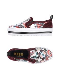 Низкие кеды и кроссовки Msgm