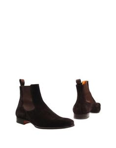 Полусапоги и высокие ботинки Santoni