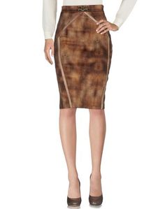 Юбка до колена Elisabetta Franchi Gold