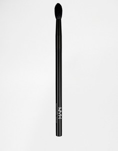 Профессиональная кисть для нанесения макияжа на складки век NYX Professional Make-Up - Бесцветный