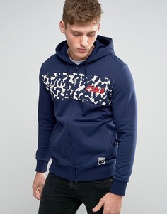 Синее худи с принтом Puma 57160308 - Синий