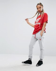 Серые спортивные штаны с тремя полосками adidas Originals X Pharrell Williams - Мульти