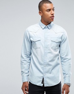 Джинсовая рубашка Produkt - Синий