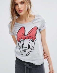 Пижамный топ с принтом Дейзи Дак Vero Moda - Серый