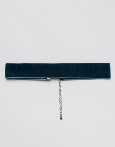 Ожерелье-чокер ASOS - Зеленый