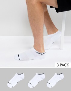 Набор из 3 пар белых спортивных носков Nike Jordan SX5546-100 - Белый