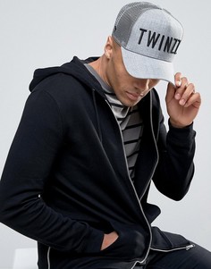 Серая кепка с логотипом Twinzz Trucker - Серый