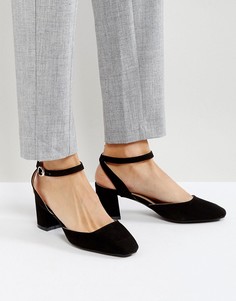 Туфли на среднем каблуке с ремешком на щиколотке Glamorous - Черный