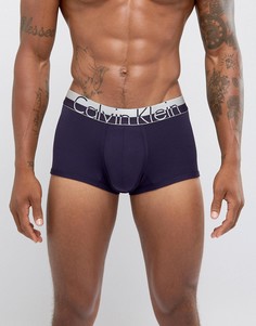 Боксеры-брифы с заниженной талией из микрофибры Calvin Klein - Фиолетовый