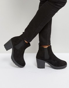 Ботинки челси на каблуке и платформе Truffle Collection Tori - Черный