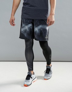 Спортивные шорты с принтом Reebok Speedwick BQ3529 - Черный
