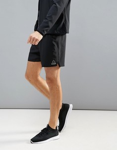 Черные беговые шорты Reebok 7 дюймов BR2053 - Черный