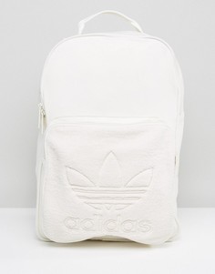 Кремовый рюкзак с карманом из искусственного меха adidas Originals BQ8120 - Бежевый