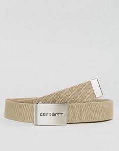 Ремень Carhartt WIP - Светло-серый