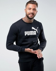 Черный свитшот с круглым вырезом Puma ESS No.1 83825201 - Черный