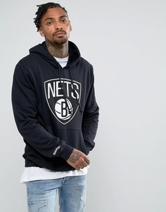 Худи Mitchell & Ness NBA Brooklyn Nets - Черный