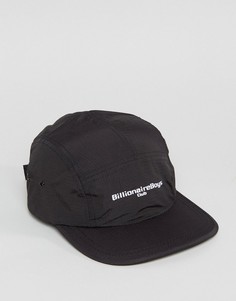 5-панельная кепка с логотипом Billionaire Boys Club - Черный