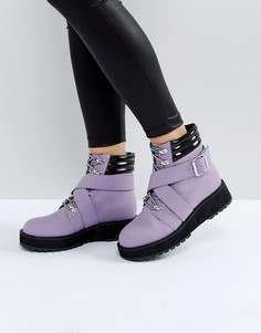 Походные ботинки ASOS ATHLETE - Фиолетовый
