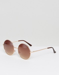 Золотистые солнцезащитные очки AJ Morgan - Золотой