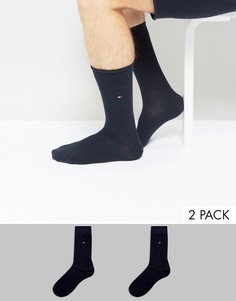 2 пары классических темно-синих носков Tommy Hilfiger - Темно-синий