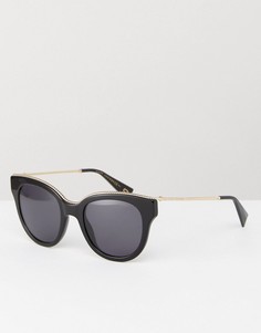 Черные солнцезащитные очки кошачий глаз Marc Jacobs - Черный