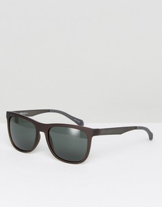 Черные квадратные солнцезащитные очки BOSS By Hugo Boss - Черный